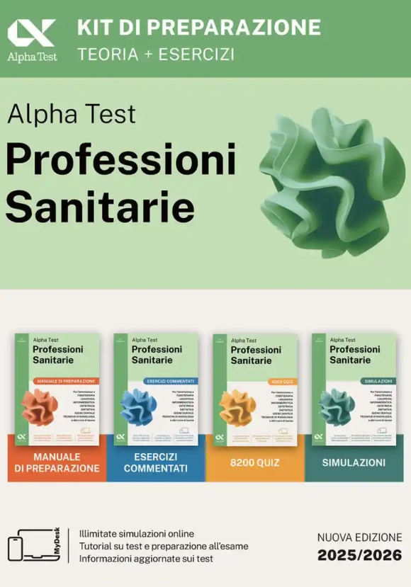 Alpha Test. Professioni Sanitarie. Kit Di Preparazione