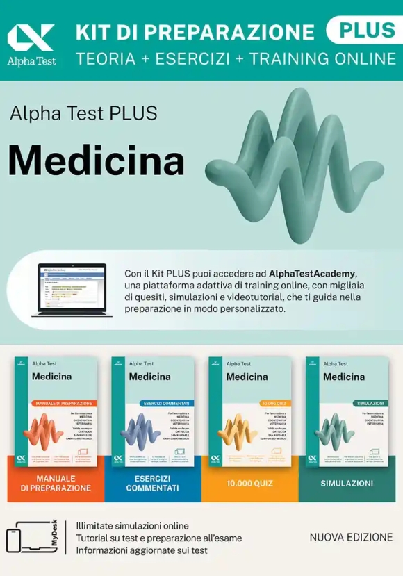 Alpha Test Plus Medicina. Kit Di Preparazione Plus. Per L'ammissione Ai Corsi Di Laurea In Medicina,
