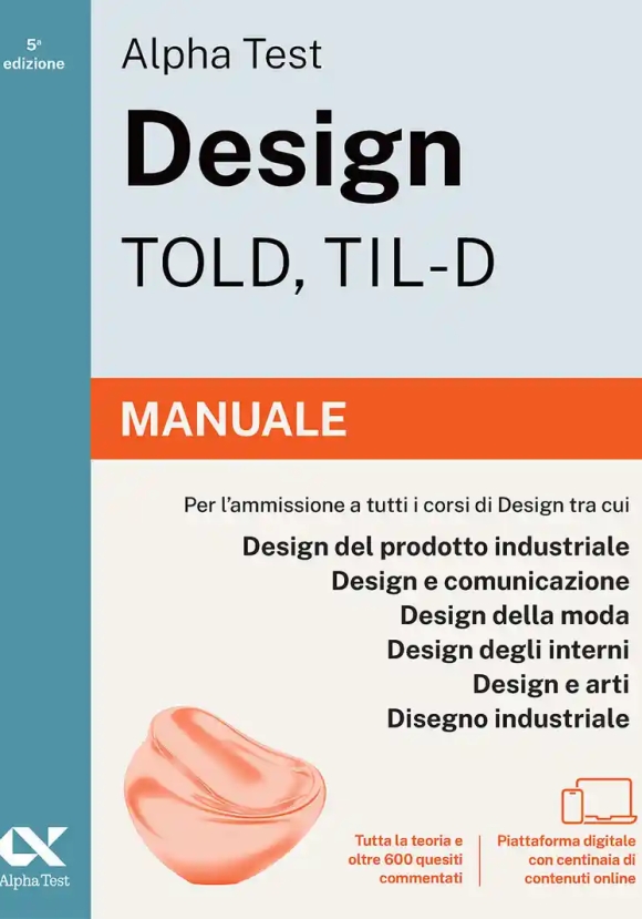 Alpha Test. Design. Manuale Di Preparazione