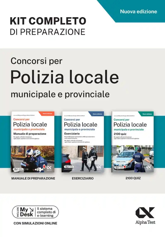 Concorsi Polizia Locale Municipale E Provinciale. Kit