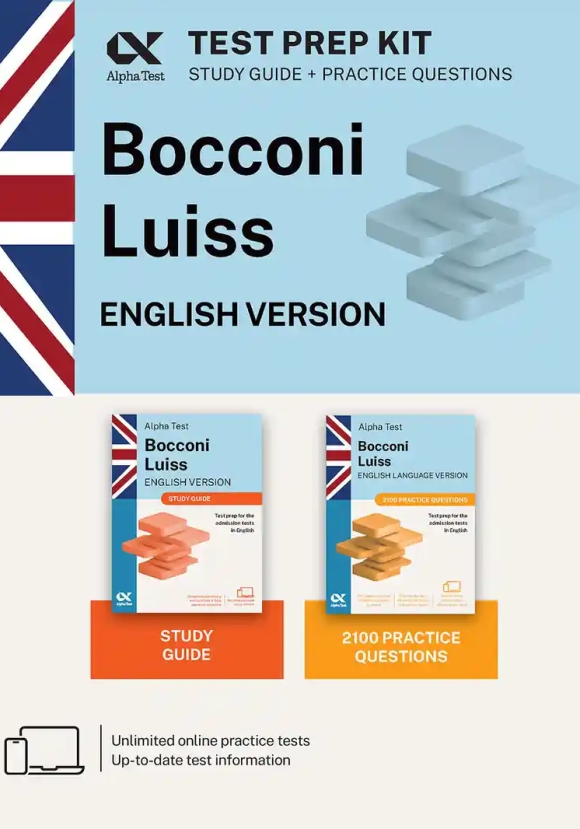 Alpha Test Bocconi Luiss English Version. Kit