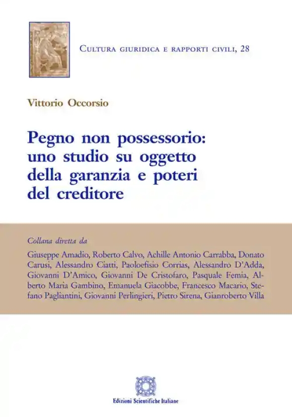 Pegno Non Possessorio