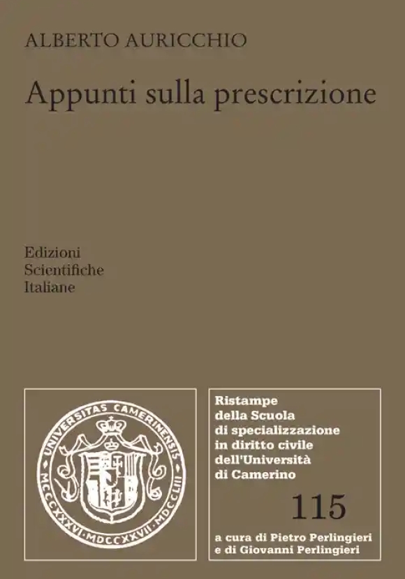 Appunti Sulla Prescrizione