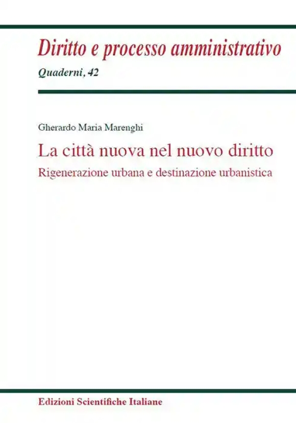 Citta' Nuova Nel Nuovo Diritto