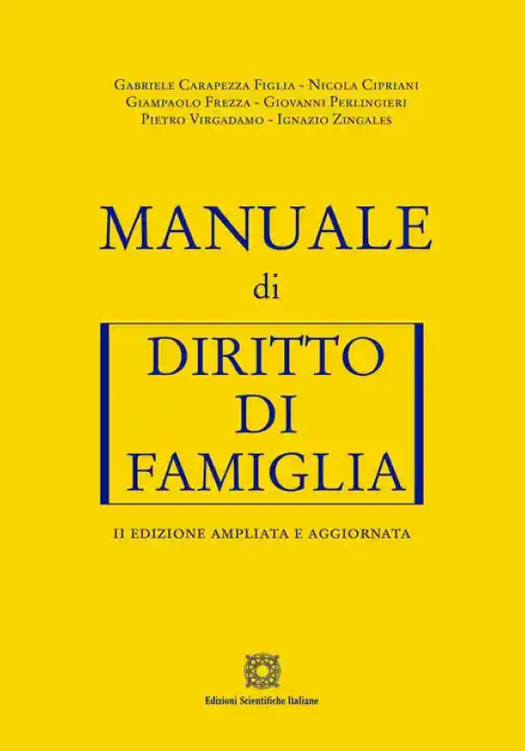 Manuale Di Diritto Di Famiglia