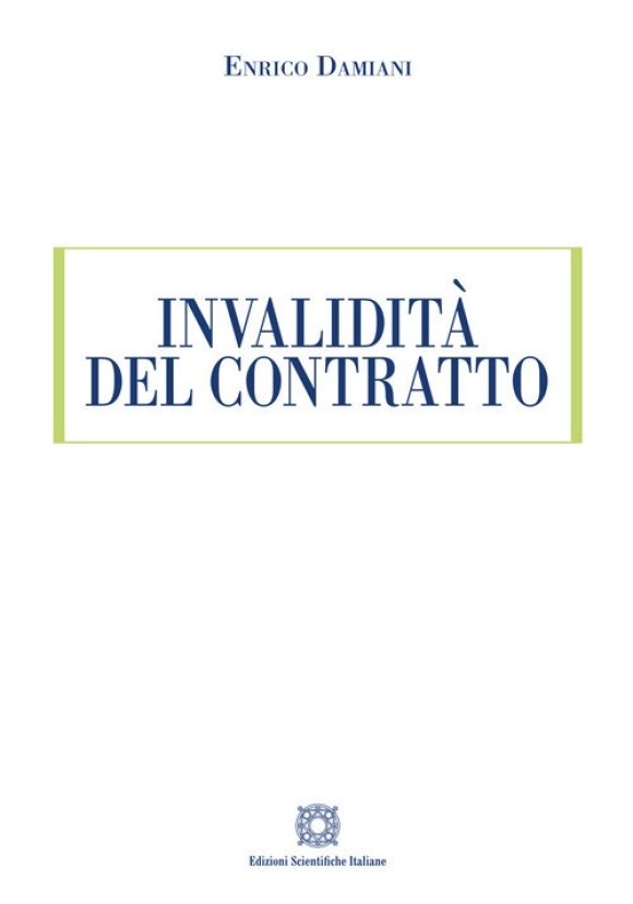 Invalidita Del Contratto