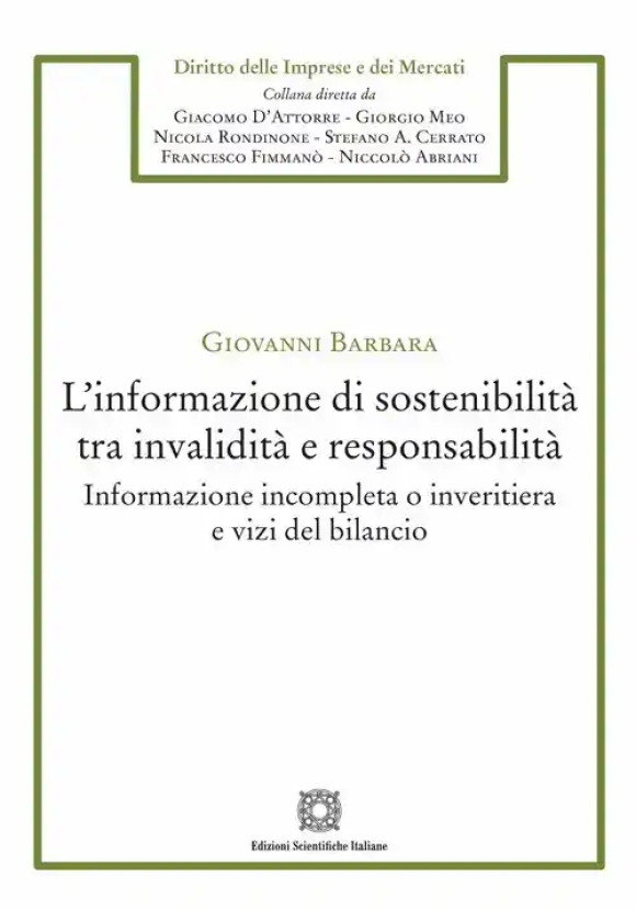 Informazione Sostenibilita' Tr