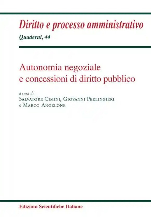 Autonomia Negoziale E Concessi