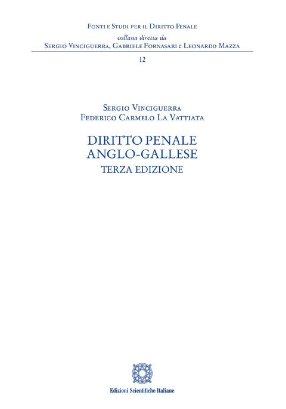 Diritto Penale Anglo-gallese