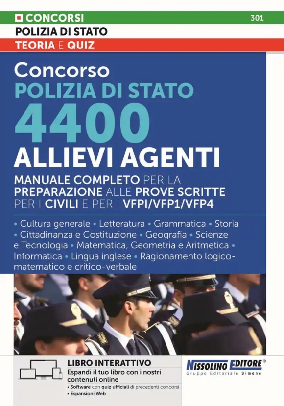 4400 Allievi Agenti Polizia Stato 2026