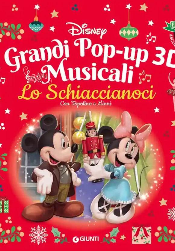 Grandi Popup 3d Musicali - Schiaccianoci