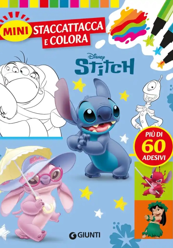 Stitch Mini. Staccattacca&colora. Ediz. A Colori