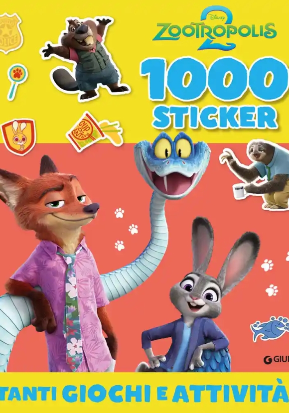 1000 Stickers Zootropolis 2