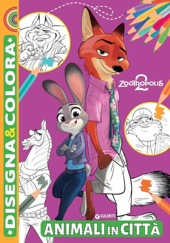 Metropoli Bestiale Disegna E Colora