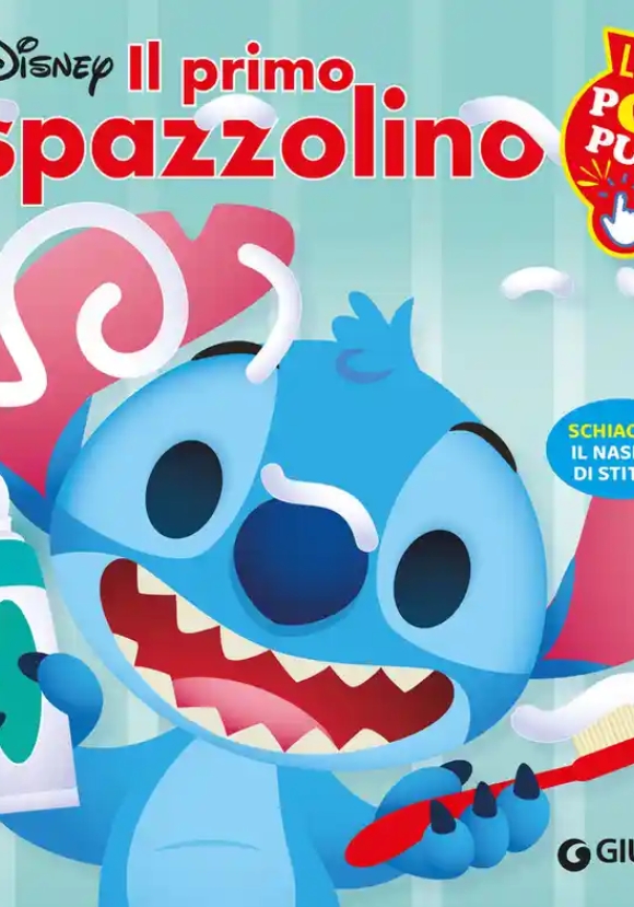 Primo Spazzolino. Stitch. Libro Poti Puff. Ediz. A Colori (il)
