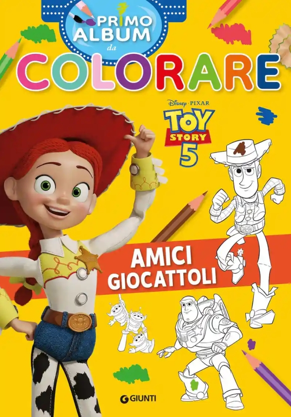 Toy Story 5. Primo Album Da Colorare