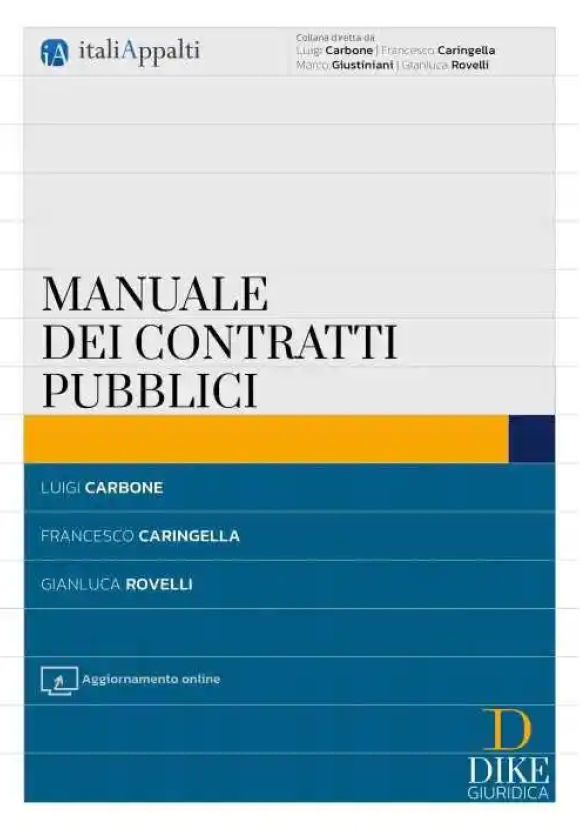 Manuale Dei Contratti Pubblici Brossura