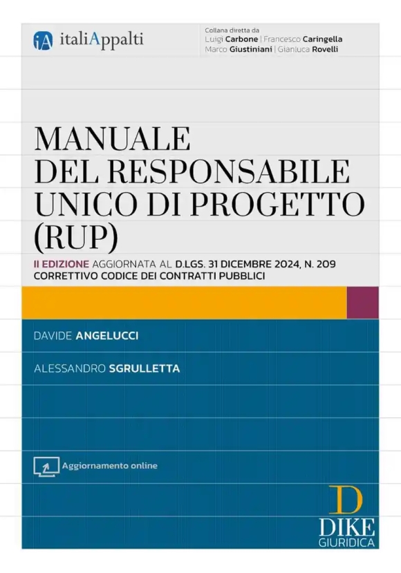 Manuale Responsabile Unico Progetto Rup