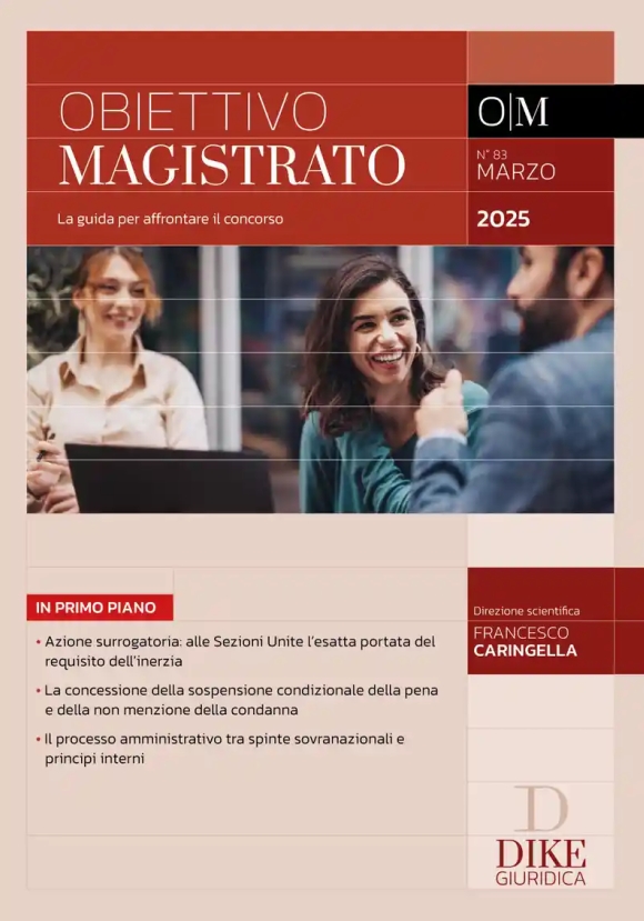 Rivista Obiettivo Magistrato 3-2025