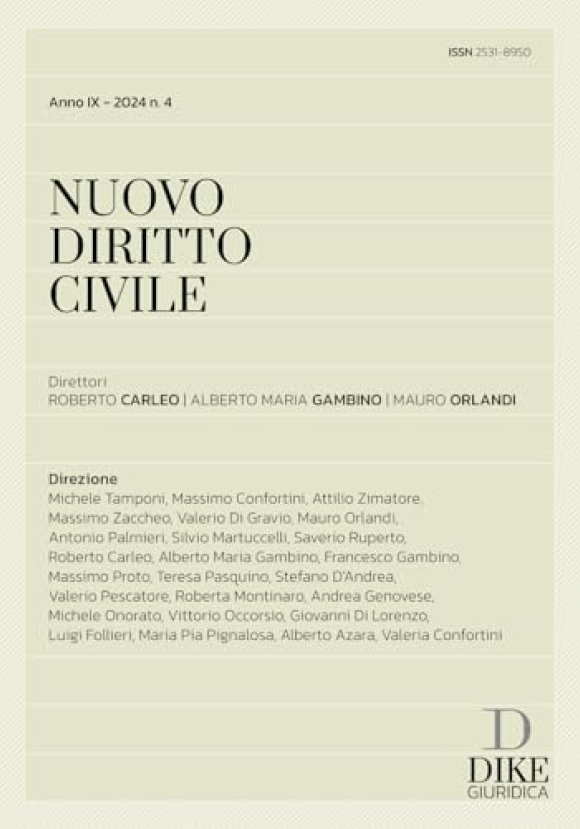 Nuovo Diritto Civile 4-2024