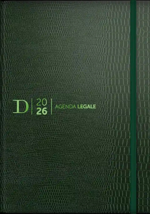 Agenda Legale 2026 - Verde