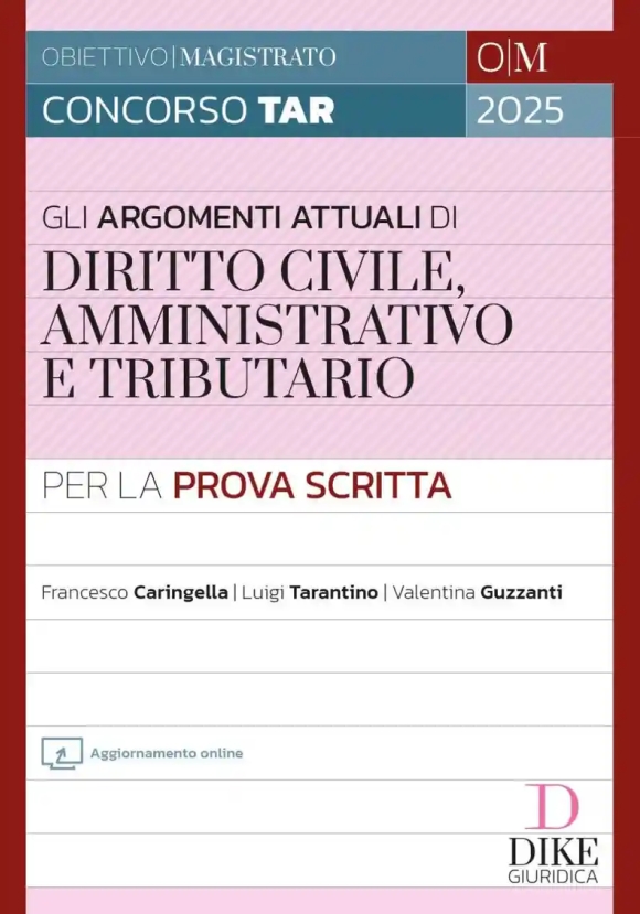 Argomenti Attuali Civ.amm.trib.tar 2025