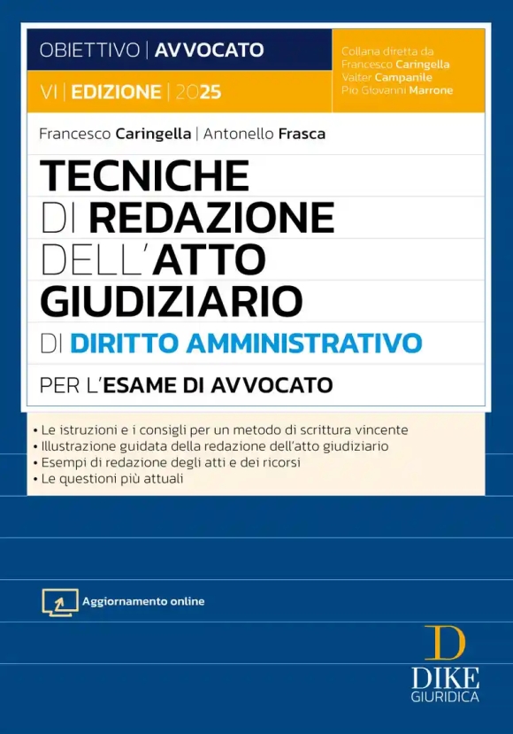 Tecniche Redazione Atto Giud.amm.vo 2025