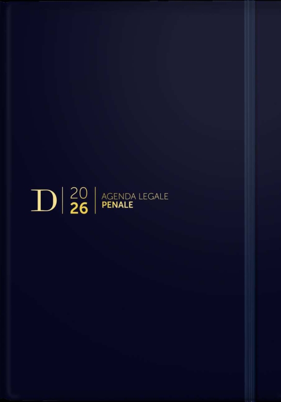 Agenda Legale 2026 - Vellutata Dark Blue