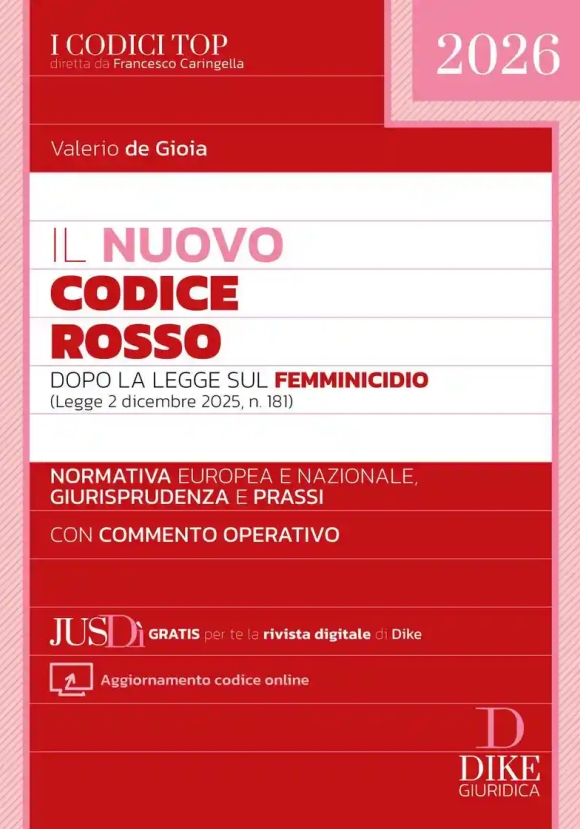 Nuovo Codice Rosso Dopo Legge Femminic.