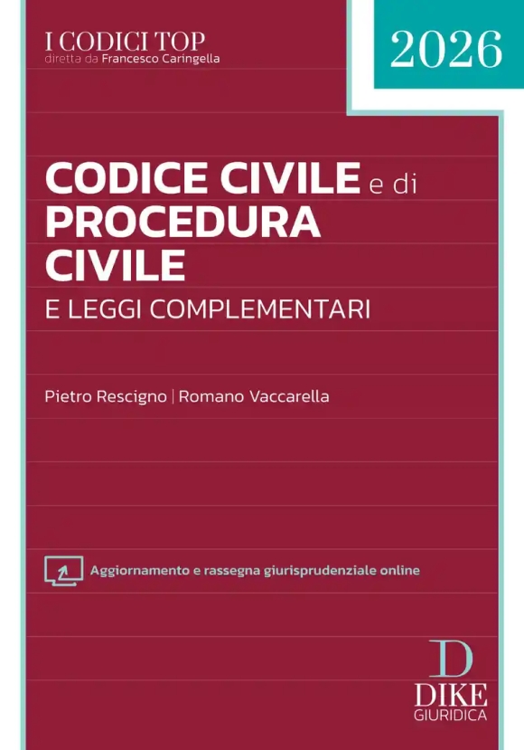 Codice Civile E Proced.civile Top 2026