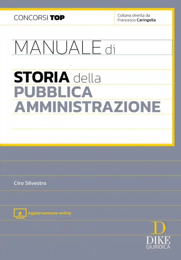 Manuale Storia Pubblica Amministrazione