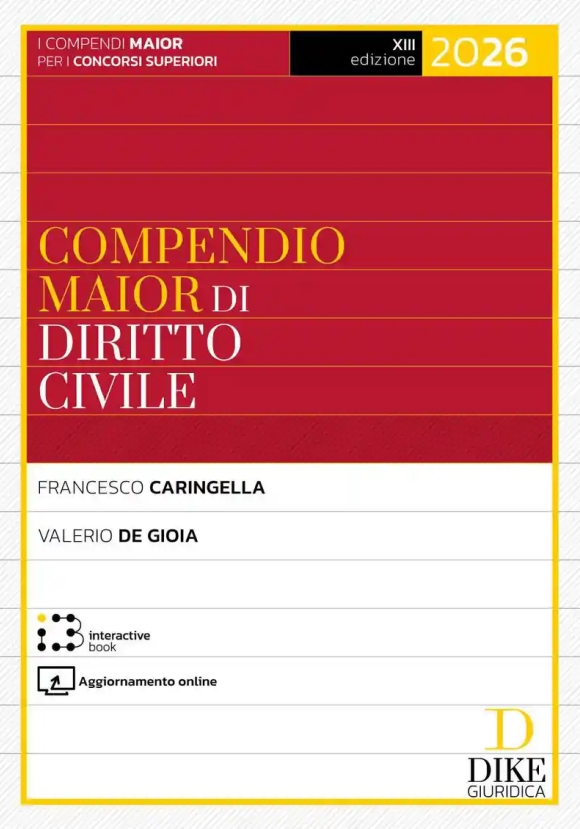 Compendio Diritto Civile 2026 Major 13ed