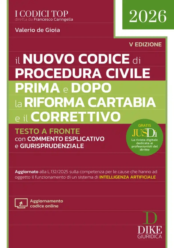 Nuovo Codice Proced.civile Prima E Dopo