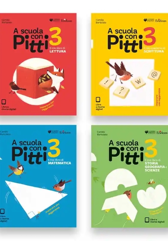 A Scuola Con Pitti. Per La Scuola Elementare. Vol. 3: Italiano, Matematica, Storia, Geografia E Scie