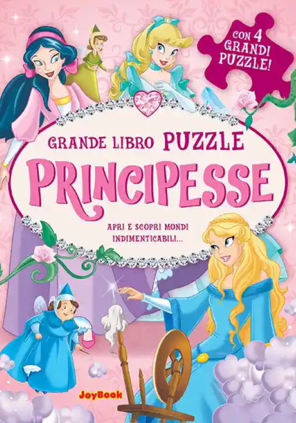 Grande Libro Puzzle - Principesse