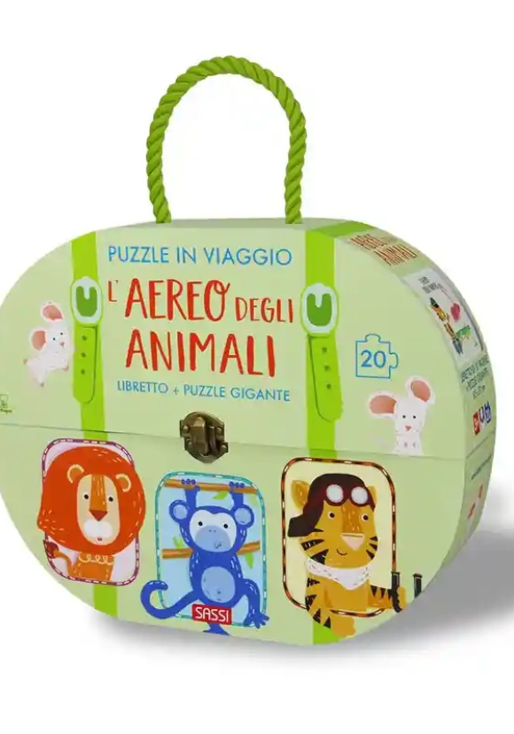 Aereo Degli Animali. Puzzle In Viaggio. Ediz. A Colori. Con Puzzle (l')