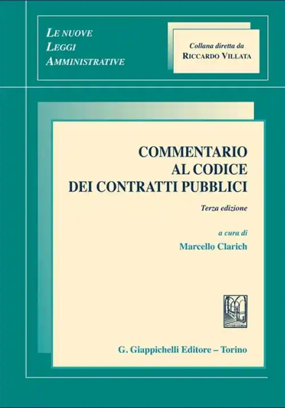 Commentario Al Codice Contratti Pubblici