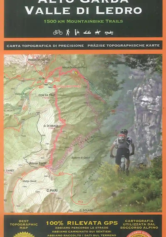 Alto Garda Valle Di Ledro 1:25