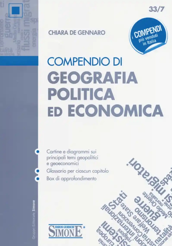 33/7 Compendio Di Geografia Politica Ed Economica