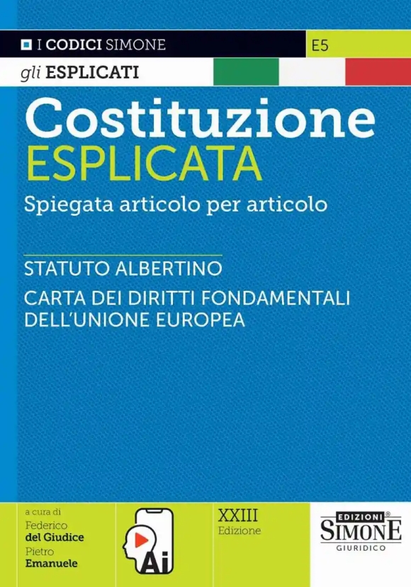 Costituzione Esplicata 23ed.