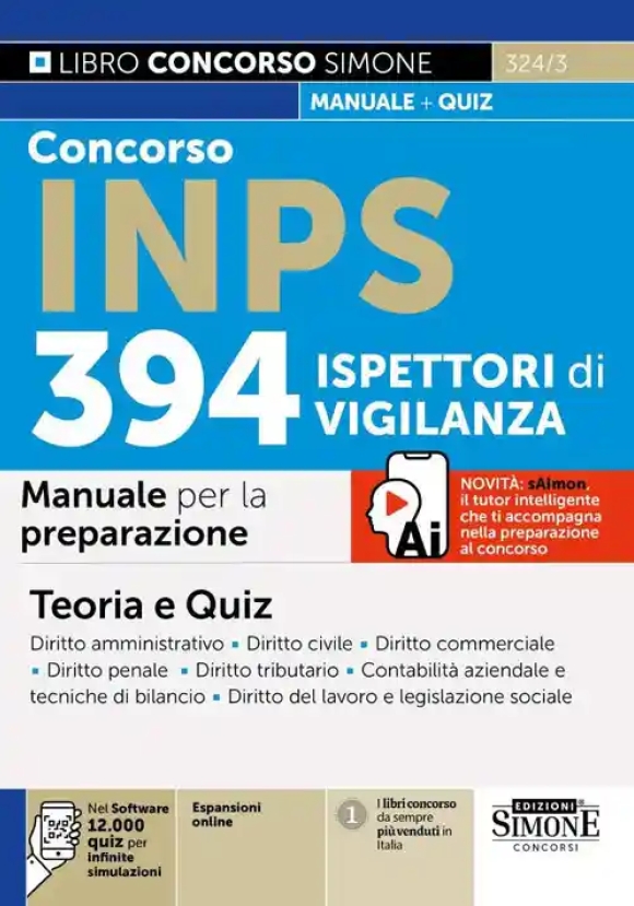 394 Ispettori Vigilanza Inps
