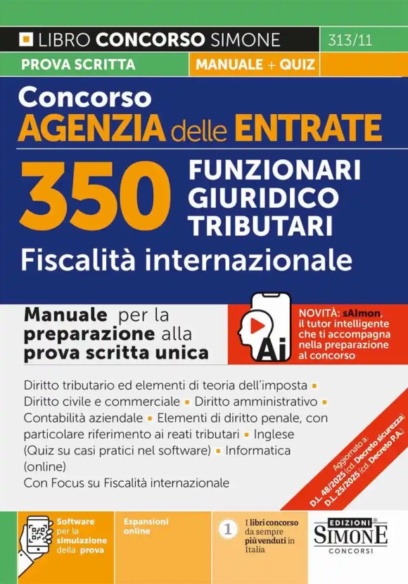 350 Funzionari Giur.tribut.ag.entrate