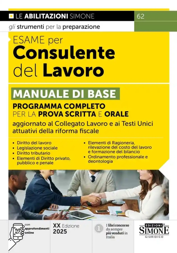 Esame Consulente Del Lavoro Manuale 20ed