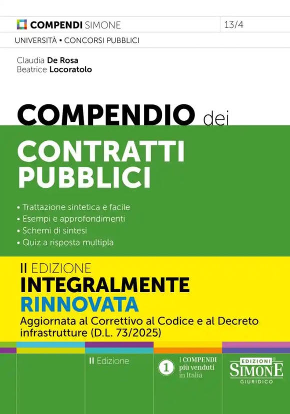 Compendio Dei Contratti Pubblici 2ed.