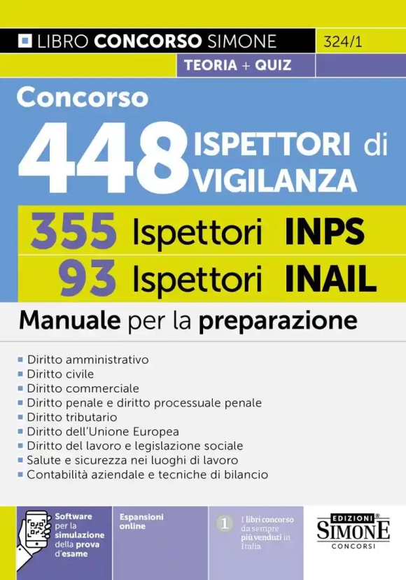 448 Ispettori Vigilanza Inps E Inail