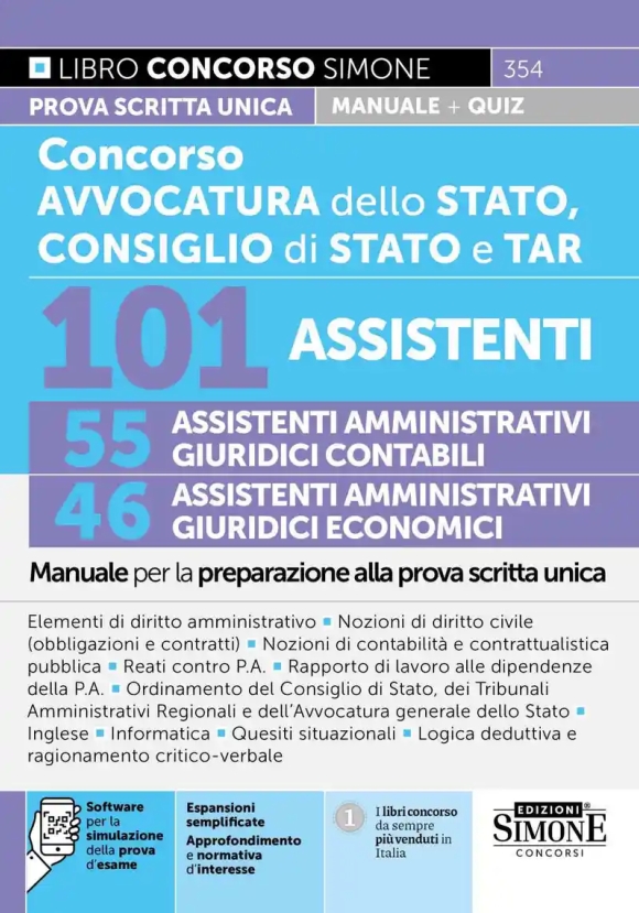 101 Assistenti Avv.stato Consiglio Tar