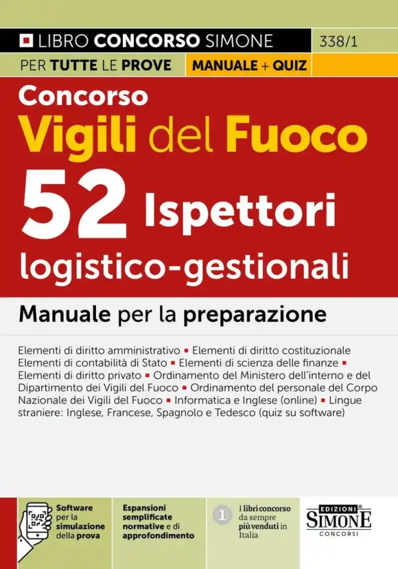 52 Ispettori Concorso Vigili Del Fuoco
