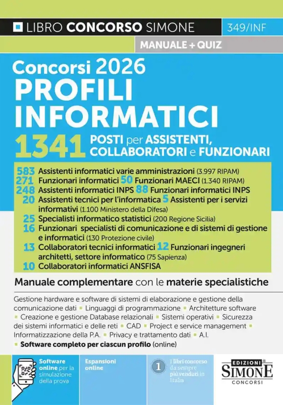 1316 Assistenti Coll.funz.informatici