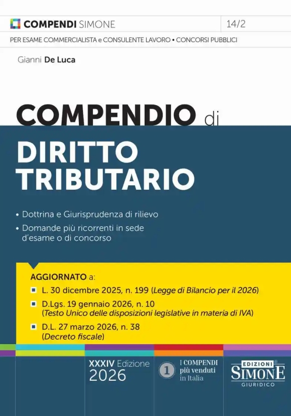 Compendio Diritto Tributario 35ed.