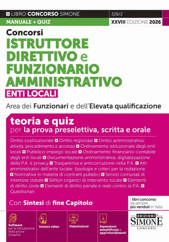 Istruttore Direttivo Funz.enti Locali